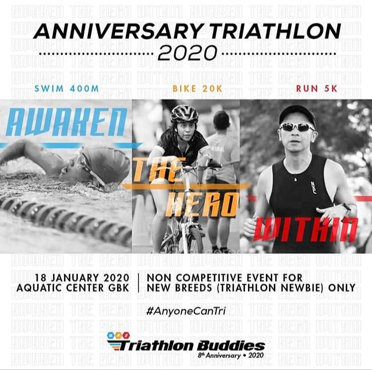 Anniversary Triathlon 2020 Triathlon Buddies